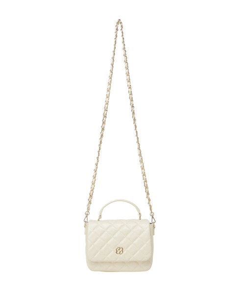 earth music&ecology（アースミュージックアンドエコロジー）の「2WAYチェーンコンパクトバッグ（ショルダーバッグ・レディース・アイボリー/ブラック/グリーン/ベージュ・FREE）」の16枚目の写真