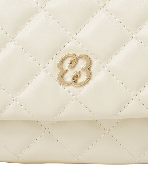 earth music&ecology（アースミュージックアンドエコロジー）の「2WAYチェーンコンパクトバッグ（ショルダーバッグ・レディース・アイボリー/ブラック/グリーン/ベージュ・FREE）」の20枚目の写真