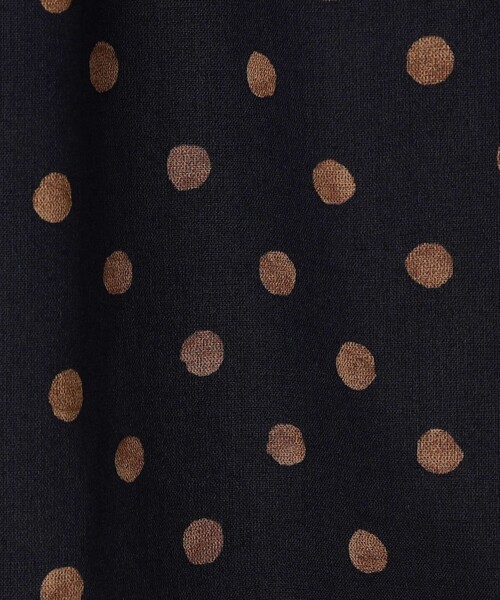 SOULEIADO（ソレイアード）の「コットンボイルプリント ギャザーブラウス（シャツ/ブラウス・レディース・ネイビー/ピンク系その他・36）」の6枚目の写真