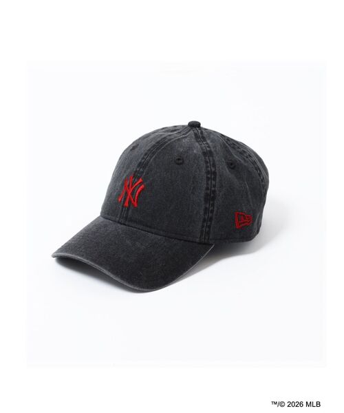 NEW ERA(ニューエラ)の「【MLB×New Era×MURUA】ウォッシュCAP(キャップ・レディース・ブラック・FREE)」の1枚目の写真