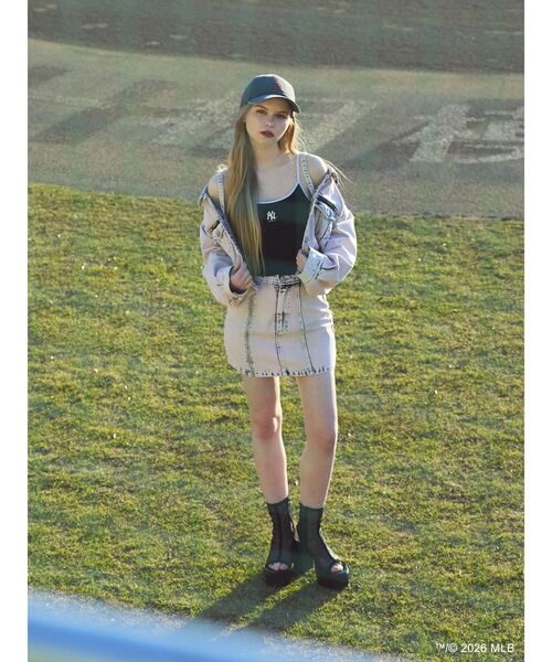 NEW ERA(ニューエラ)の「【MLB×New Era×MURUA】ウォッシュCAP(キャップ・レディース・ブラック・FREE)」の9枚目の写真