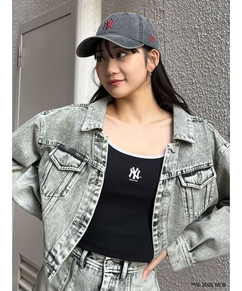 NEW ERA(ニューエラ)の「【MLB×New Era×MURUA】ウォッシュCAP(キャップ・レディース・ブラック・FREE)」の3枚目の写真