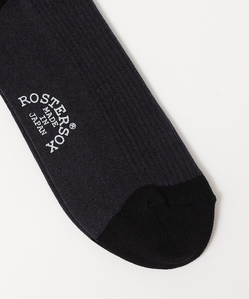 SHIPS（シップス）の「ROSTER SOX: WEC（ソックス/靴下・メンズ・ブラック・ONE SIZE）」の4枚目の写真