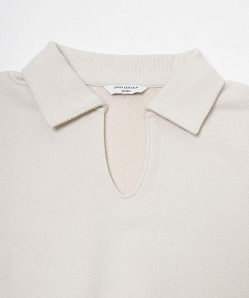 URBAN RESEARCH DOORS（アーバンリサーチドアーズ）の「TOMPKINS裏毛 スキッパースウェット（スウェット・メンズ・ネイビー/グレー/ブラック・LARGE/MEDIUM）」の19枚目の写真