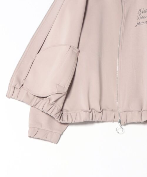 Rydia（リディア）の「コビニャーブルゾン（ブルゾン・レディース・ブラック/スモークピンク/オフホワイト・M）」の22枚目の写真