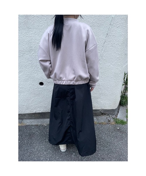 Rydia（リディア）の「コビニャーブルゾン（ブルゾン・レディース・ブラック/スモークピンク/オフホワイト・M）」の19枚目の写真