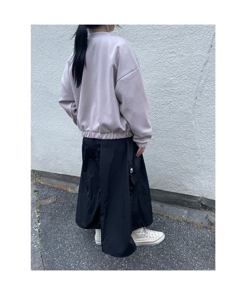 Rydia（リディア）の「コビニャーブルゾン（ブルゾン・レディース・ブラック/スモークピンク/オフホワイト・M）」の20枚目の写真