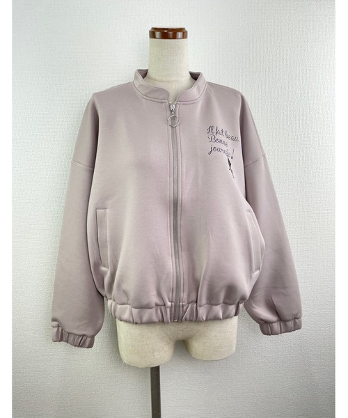 Rydia（リディア）の「コビニャーブルゾン（ブルゾン・レディース・ブラック/スモークピンク/オフホワイト・M）」の15枚目の写真