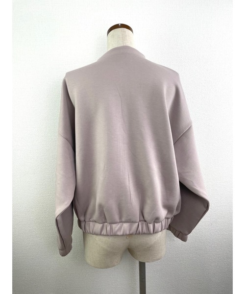 Rydia（リディア）の「コビニャーブルゾン（ブルゾン・レディース・ブラック/スモークピンク/オフホワイト・M）」の17枚目の写真