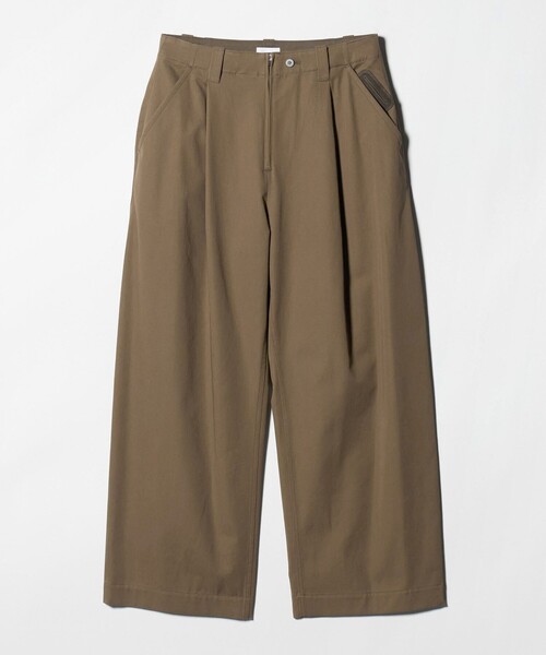 MONKEY TIME（モンキータイム）の「＜PARATRAIT＞PANCAKE チノ パンツ（チノパンツ・メンズ・ベージュ/ブラック・2/3）」の2枚目の写真