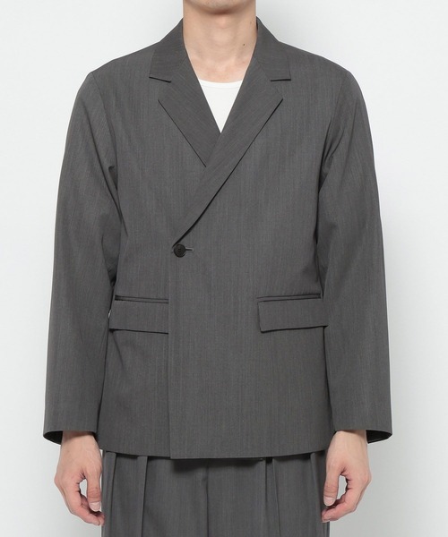 HARE(ハレ)の「【NARRIL】Wool Blend Tailored Jacket(テーラードジャケット・メンズ・ブラック/グレー・SMALL/MEDIUM)」の16枚目の写真