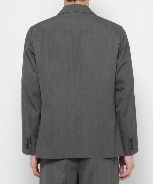 HARE(ハレ)の「【NARRIL】Wool Blend Tailored Jacket(テーラードジャケット・メンズ・ブラック/グレー・SMALL/MEDIUM)」の14枚目の写真