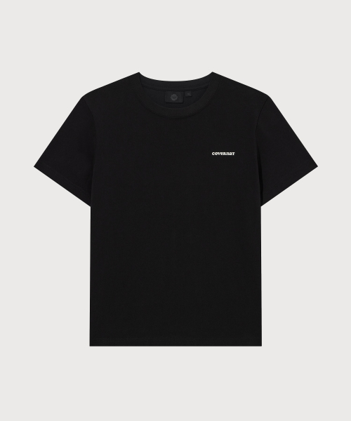 COVERNAT WOMAN（カバーナットウーマン）の「[2PACK] ウィメンズクールコットンエッセンシャルTシャツオートミール+ブラック（Tシャツ/カットソー・レディース・その他・WS/WM/LARGE）」の3枚目の写真