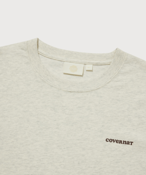 COVERNAT WOMAN（カバーナットウーマン）の「[2PACK] ウィメンズクールコットンエッセンシャルTシャツオートミール+ブラック（Tシャツ/カットソー・レディース・その他・WS/WM/LARGE）」の11枚目の写真