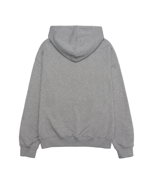 AMESWORLDWIDE（アメスワールドワイド）の「BASIC APPLIQUE HOODIE GREY（パーカー・レディース・その他・LARGE/MEDIUM/SMALL）」の2枚目の写真