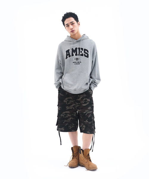 AMESWORLDWIDE（アメスワールドワイド）の「BASIC APPLIQUE HOODIE GREY（パーカー・レディース・その他・LARGE/MEDIUM/SMALL）」の10枚目の写真