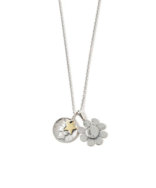 NORTH WORKS(ノースワークス)の「NORTH WORKS / Flower Coin Necklace(ネックレス・メンズ・その他/その他1・ONE SIZE)」の2枚目の写真