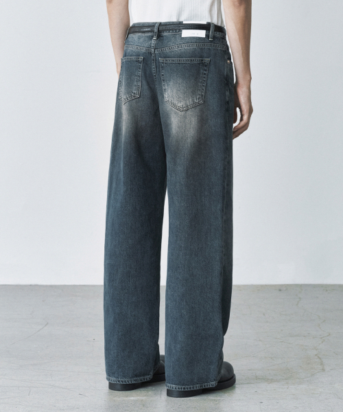 BRANDED（ブランデッド）の「1770 MUTE JEANS [ESSENTIAL WIDE STRAIGHT]（デニムパンツ・メンズ・その他・28/30/32/34）」の4枚目の写真
