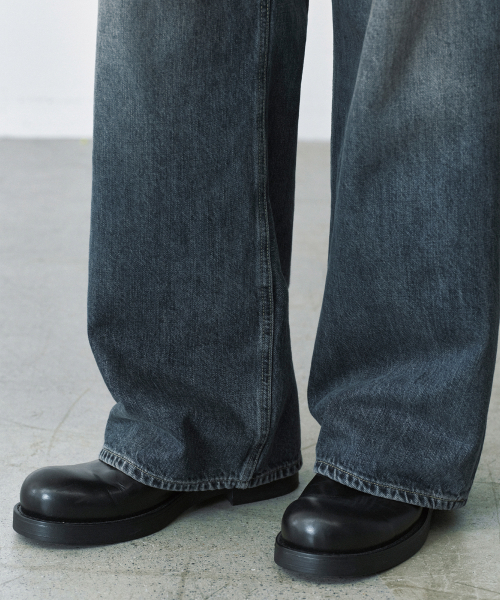 BRANDED（ブランデッド）の「1770 MUTE JEANS [ESSENTIAL WIDE STRAIGHT]（デニムパンツ・メンズ・その他・28/30/32/34）」の5枚目の写真