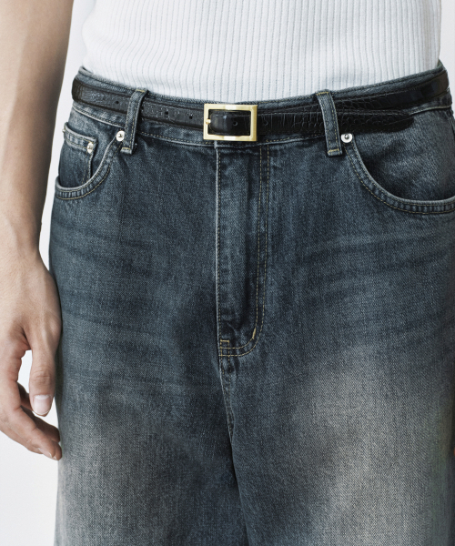 BRANDED（ブランデッド）の「1770 MUTE JEANS [ESSENTIAL WIDE STRAIGHT]（デニムパンツ・メンズ・その他・28/30/32/34）」の6枚目の写真