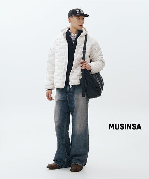 BRANDED（ブランデッド）の「1770 MUTE JEANS [ESSENTIAL WIDE STRAIGHT]（デニムパンツ・メンズ・その他・28/30/32/34）」の8枚目の写真