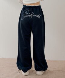 【セットアップ対応】バックロゴルーズスウェットパンツ