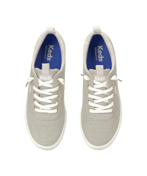 Keds(ケッズ)の「Keds センター スリー スリップオン チョーキー キャンバス グレー(スニーカー・レディース・グレー・23.0cm/23.5cm/24.0cm/24.5cm/25.0cm/22.5cm)」の9枚目の写真