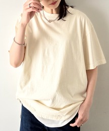 ハイグレードコットンガーメントダイTシャツ/5.6Ooz 半袖Tシャツ クルーネック ユニセックス コットン100%