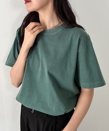 ハイグレードコットンガーメントダイTシャツ/5.6Ooz 半袖Tシャツ クルーネック ユニセックス コットン100%