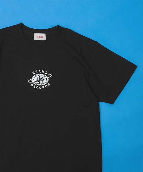 BEAMS RECORDS(ビームスレコーズ)の「BEAMS RECORDS / LOGO PRINT T-shits(Tシャツ/カットソー・メンズ・ブラック/ホワイト・MEDIUM/LARGE/X-LARGE/SMALL/XX-LARGE)」の21枚目の写真