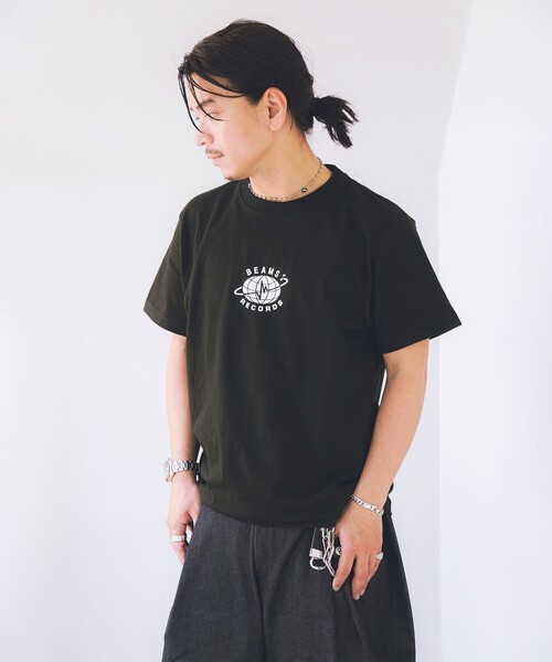 BEAMS RECORDS(ビームスレコーズ)の「BEAMS RECORDS / LOGO PRINT T-shits(Tシャツ/カットソー・メンズ・ブラック/ホワイト・MEDIUM/LARGE/X-LARGE/SMALL/XX-LARGE)」の20枚目の写真
