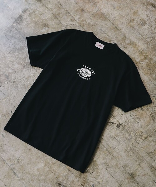 BEAMS RECORDS(ビームスレコーズ)の「BEAMS RECORDS / LOGO PRINT T-shits(Tシャツ/カットソー・メンズ・ブラック/ホワイト・MEDIUM/LARGE/X-LARGE/SMALL/XX-LARGE)」の18枚目の写真