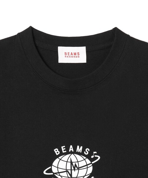 BEAMS RECORDS(ビームスレコーズ)の「BEAMS RECORDS / LOGO PRINT T-shits(Tシャツ/カットソー・メンズ・ブラック/ホワイト・MEDIUM/LARGE/X-LARGE/SMALL/XX-LARGE)」の15枚目の写真