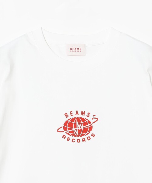 BEAMS RECORDS(ビームスレコーズ)の「BEAMS RECORDS / LOGO PRINT T-shits(Tシャツ/カットソー・メンズ・ブラック/ホワイト・MEDIUM/LARGE/X-LARGE/SMALL/XX-LARGE)」の6枚目の写真