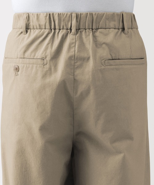 無印良品（ムジルシリョウヒン）の「紳士　涼感　タックストレートパンツ（その他パンツ・メンズ・グレー系/ブラック/ブラウン系・S/M/L/XL）」の16枚目の写真