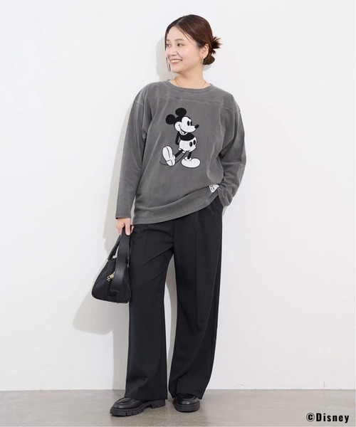 JOURNAL STANDARD(ジャーナルスタンダード)の「《追加2》MICKEY / FOOTBALL T(Tシャツ/カットソー・レディース・ホワイト/ブラック系その他・FREE)」の21枚目の写真