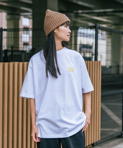 BEN DAVIS（ベンデイビス）の「【BEN DAVIS/ベンデイビス】【着た瞬間、ひんやり】接触冷感 Tシャツ コットン見え スプレーアート 発泡プリント（Tシャツ/カットソー・メンズ・ベージュ/ホワイト/ブラック・SMALL/MEDIUM/LARGE/X-LARGE）」の8枚目の写真