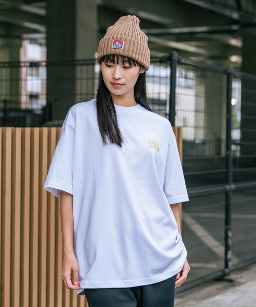 BEN DAVIS（ベンデイビス）の「【BEN DAVIS/ベンデイビス】【着た瞬間、ひんやり】接触冷感 Tシャツ コットン見え スプレーアート 発泡プリント（Tシャツ/カットソー・メンズ・ベージュ/ホワイト/ブラック・SMALL/MEDIUM/LARGE/X-LARGE）」の10枚目の写真