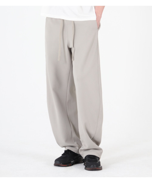 BUTTON SEOUL(ボタンソウル)の「カーブドストリングスウェットパンツ(アイボリー)(その他パンツ・メンズ・その他・M/L/XL)」の8枚目の写真