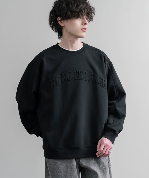 【新品未使用】 knosis 新作 スウェット ブラック XL THE NORTH FACE ザ・ノースフェイス M'S KINETIC SWEATSHIRTS 裏起毛