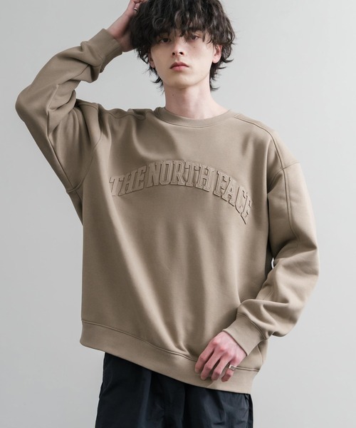 THE NORTH FACE(ザノースフェイス)の「THE NORTH FACE ザ・ノースフェイス M'S KINETIC SWEATSHIRTS 裏起毛キネティックスウェットトレーナー(スウェット・メンズ・グレー/ダークカーキ/ブラック/ベージュ・XL/M/XXL/L)」の16枚目の写真