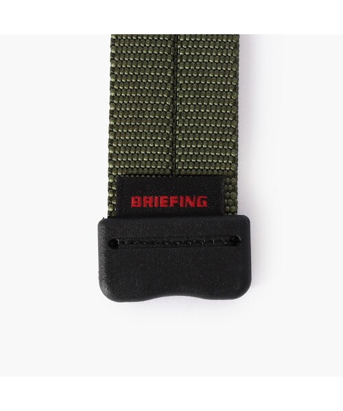 BRIEFING(ブリーフィング)の「【BRIEFING GOLF/ブリーフィングゴルフ】MEN’S FIDLOCK NYLON BELT(ベルト・メンズ・ブラック/オリーブ・M/L)」の3枚目の写真