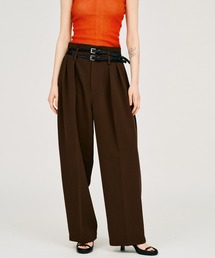 PRANK PROJECT | 【2026Summer Pre-Order】ダブルベルトスラックス / Double Belt Slacks(スラックス)