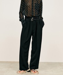 PRANK PROJECT | 【2026Summer Pre-Order】ダブルベルトスラックス / Double Belt Slacks(スラックス)