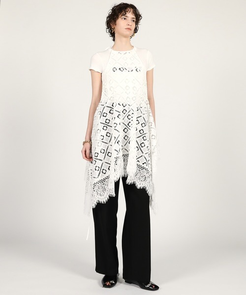 PRANK PROJECT（プランクプロジェクト）の「【2026Summer Pre-Order】ダブルベルトスラックス / Double Belt Slacks（スラックス・レディース・ブラウン/ホワイト/ブラック・34/36/38）」の15枚目の写真