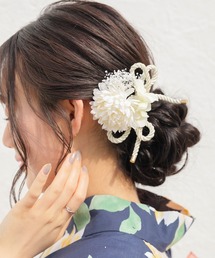 Honeys（ハニーズ）の「浴衣髪飾り（リボンセット）（和装小物）」