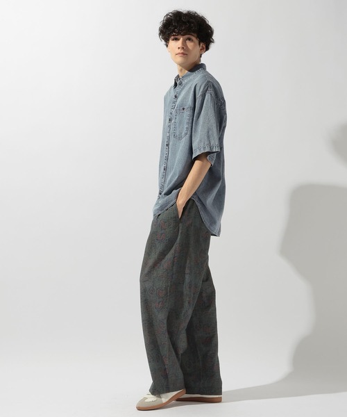 niko and...(ニコアンド)の「ケミカルライトデニムシャツ(シャツ/ブラウス・メンズ・チャコール/インディゴブルー・MEDIUM/LARGE)」の16枚目の写真