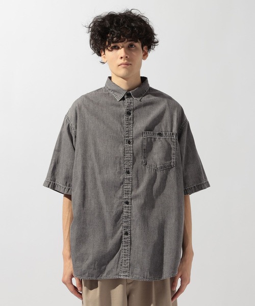 niko and...(ニコアンド)の「ケミカルライトデニムシャツ(シャツ/ブラウス・メンズ・チャコール/インディゴブルー・MEDIUM/LARGE)」の19枚目の写真