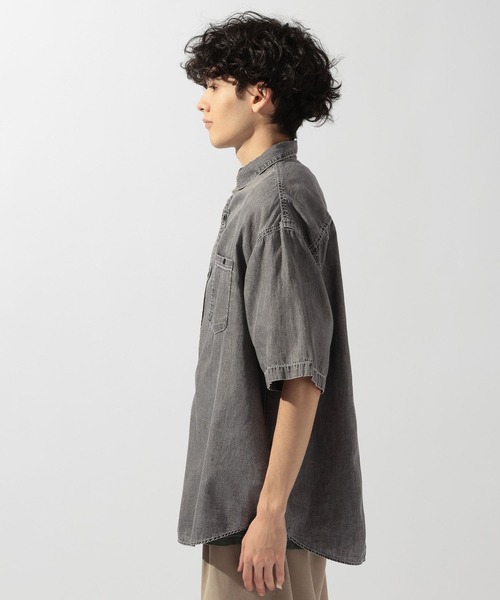 niko and...(ニコアンド)の「ケミカルライトデニムシャツ(シャツ/ブラウス・メンズ・チャコール/インディゴブルー・MEDIUM/LARGE)」の20枚目の写真