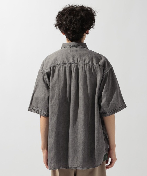 niko and...(ニコアンド)の「ケミカルライトデニムシャツ(シャツ/ブラウス・メンズ・チャコール/インディゴブルー・MEDIUM/LARGE)」の21枚目の写真